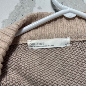 Oak + Fort Women's Cream Sweater